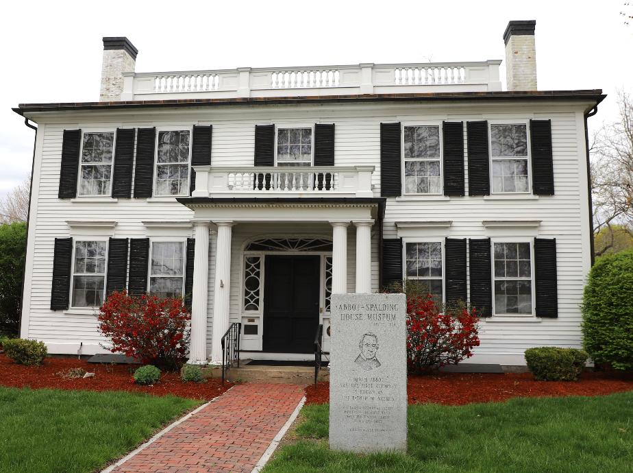Abbot-Spalding House Historical Marker #267 - Nashua New Hampshire