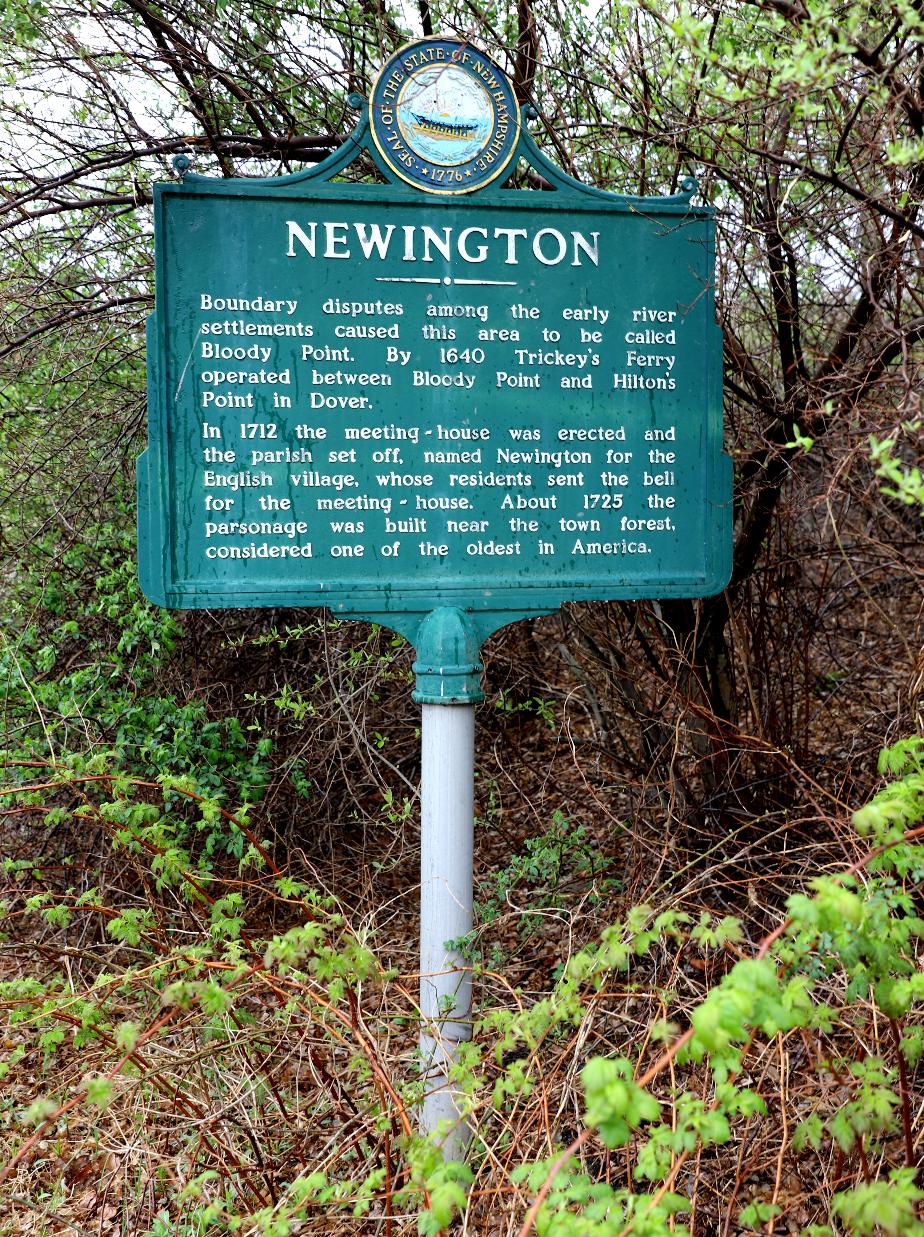 Newington New Hampshire Historical Marker #151 - Newington, New Hampshire