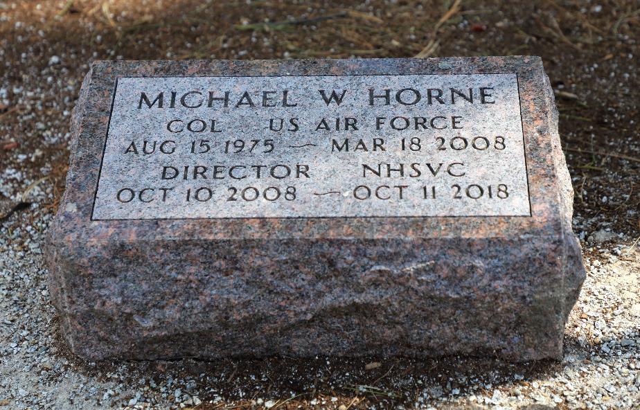 NH State Veterans Cemetery Monument #19 Michael W Horne Director