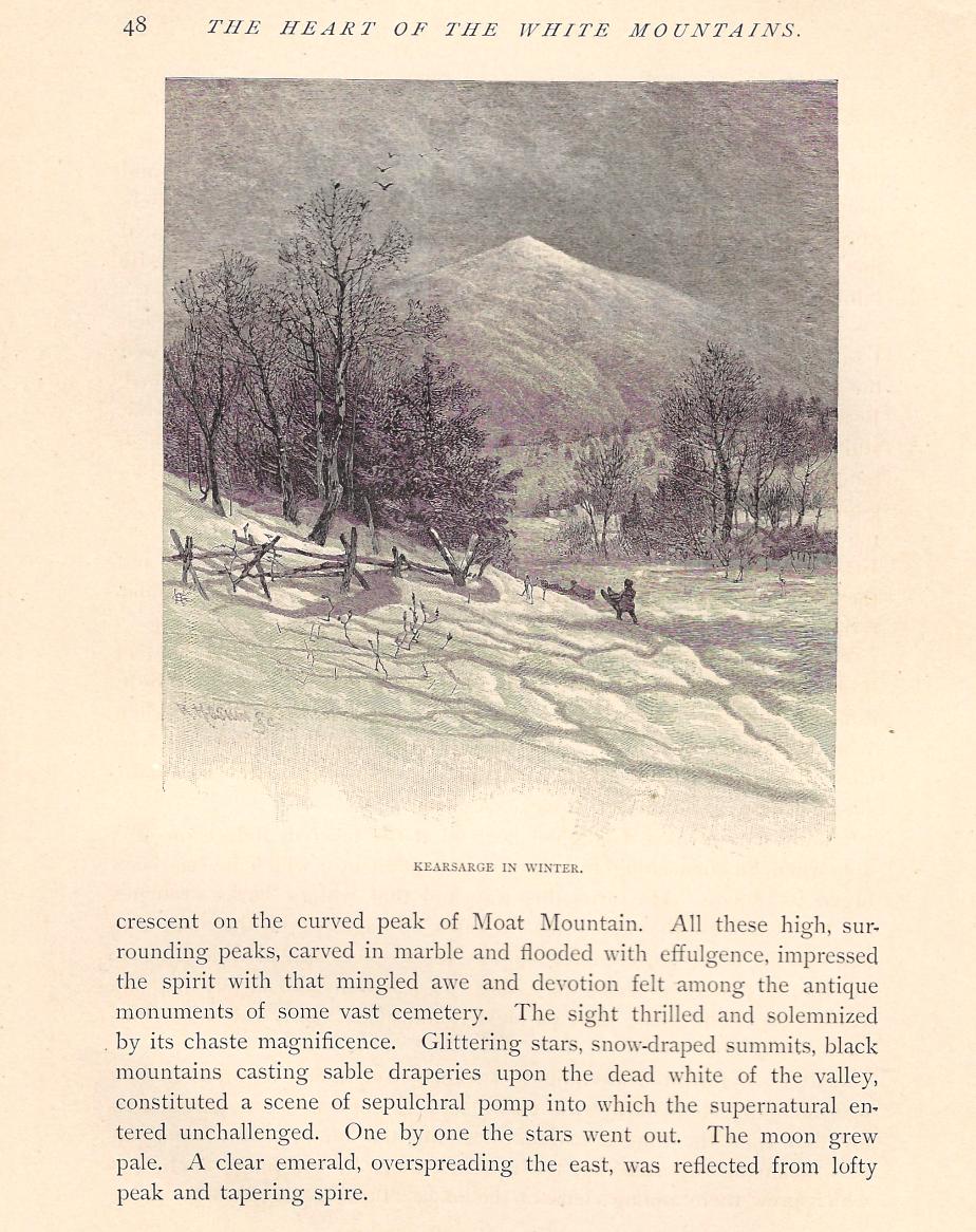 North Conway - The Heart of the White Mountains - 1882