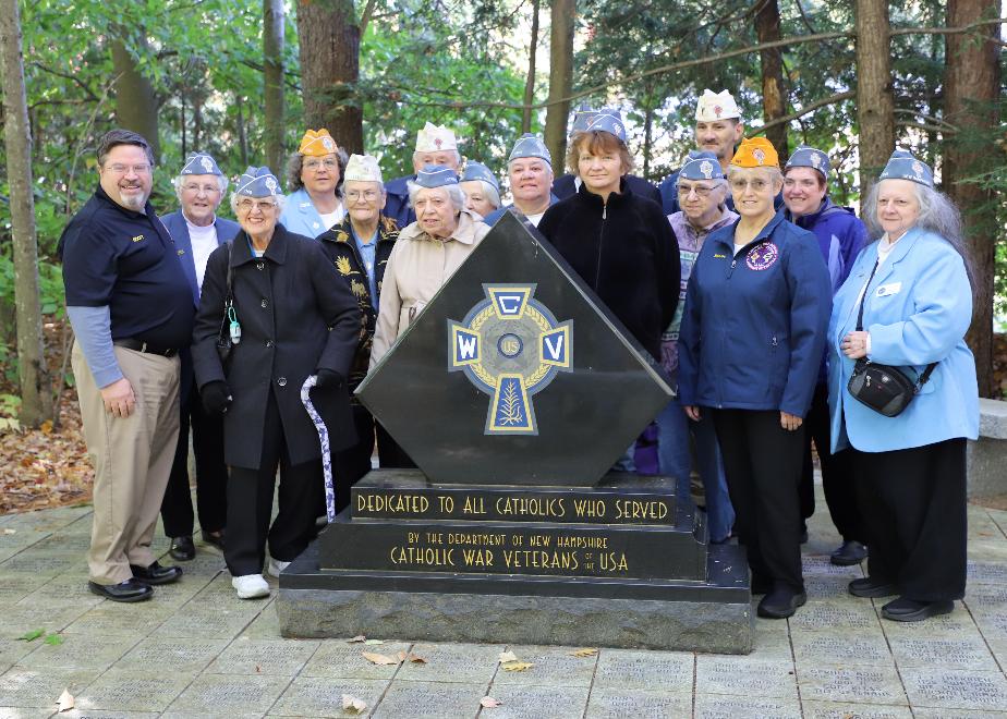 NH Catholic War Veterans Past Women President Monument Dedication