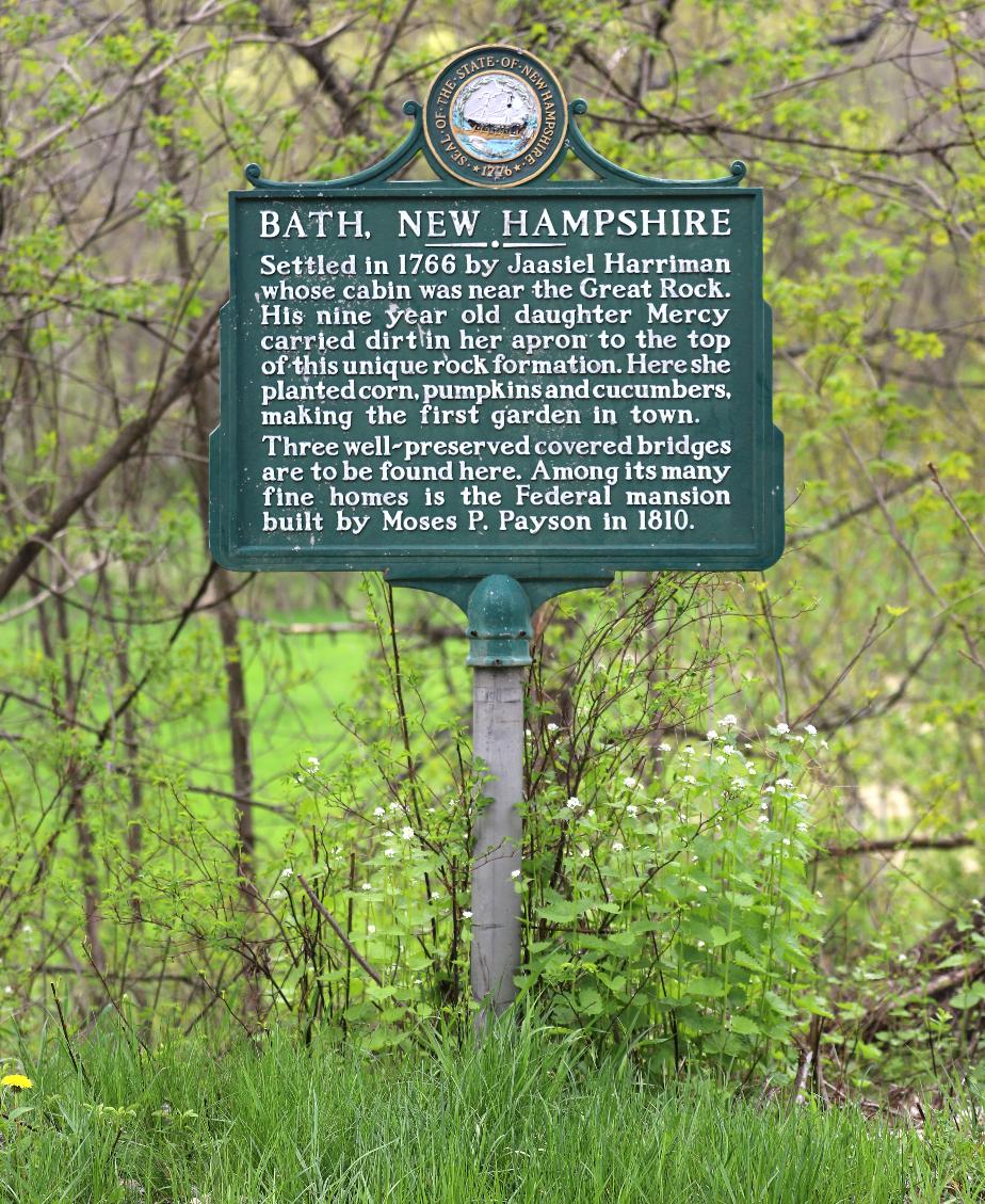 Bathy New Hampshire - Historical Marker #121