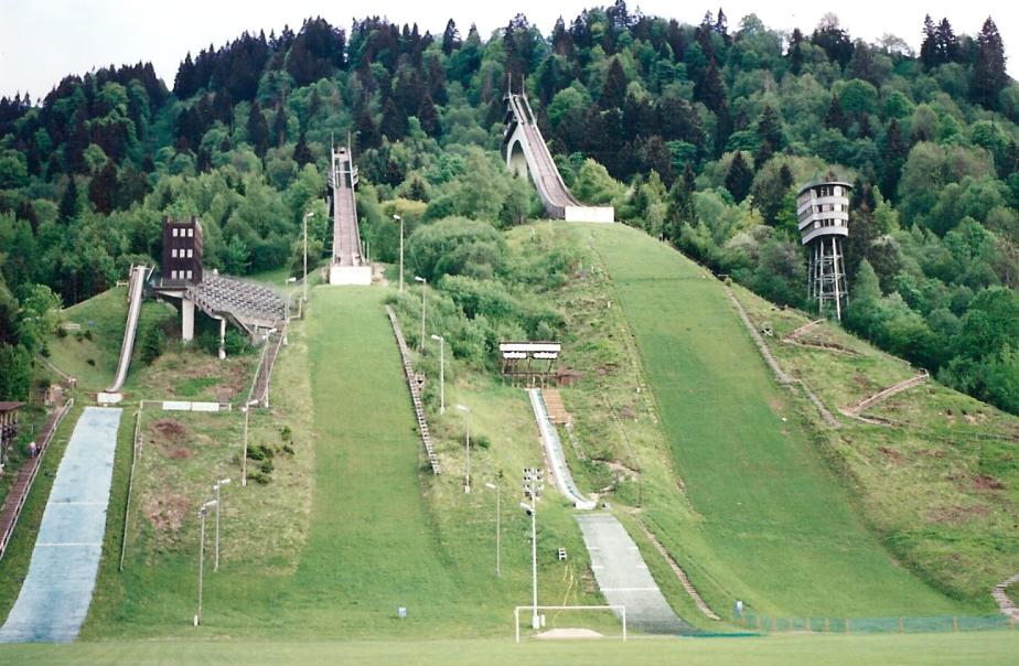 Garmisch-Partenkirchen Ski Jump for 1936 Olympics in Germany