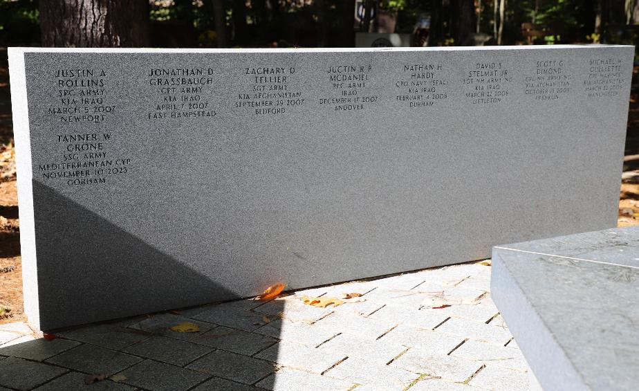 New Hampshire State Veterans Cemetery - Global War on Terror Memorial