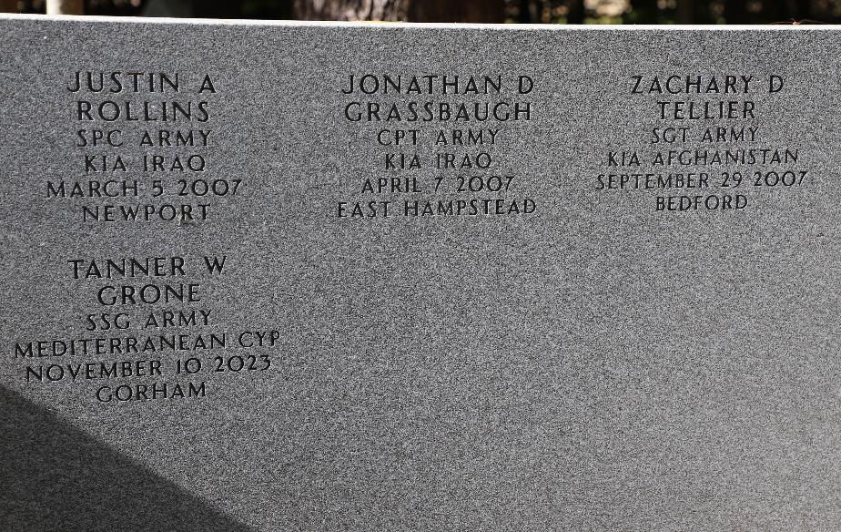 New Hampshire State Veterans Cemetery - Global War on Terror Memorial