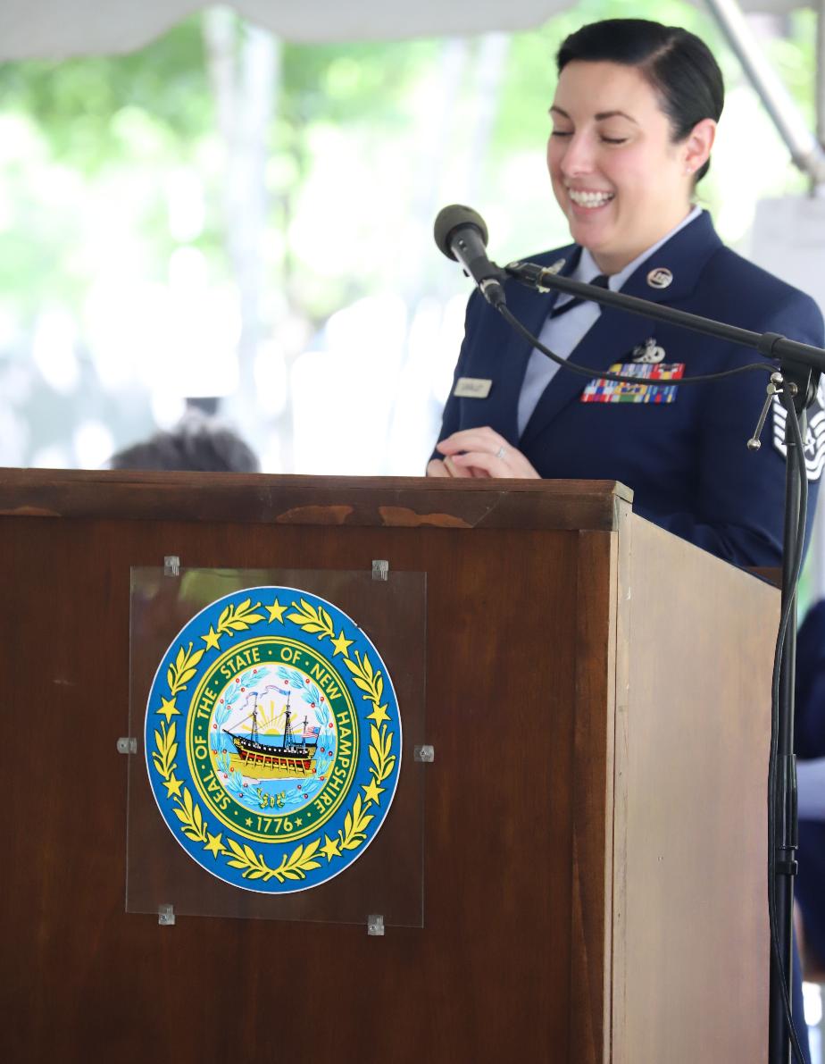NH Women in Military Service Memorial June 12 2025 Ashley Lavalley