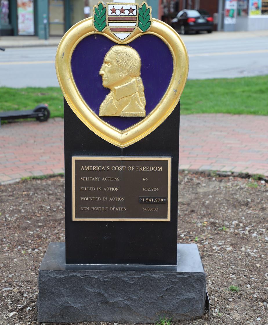 Nashua NH Purple Heart Monument