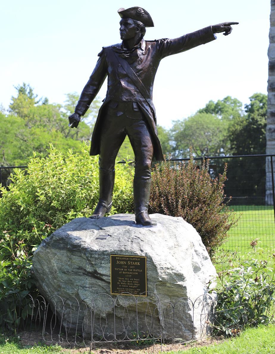 Battle of Bennington John Stark Statue - Bennington Vermont