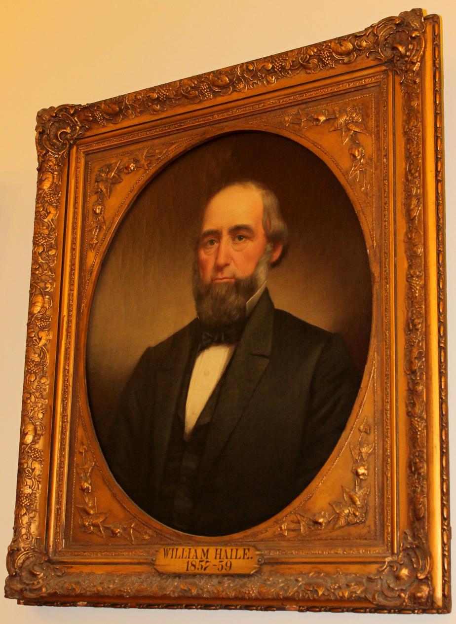 Governor William Haile NH State House Portrait