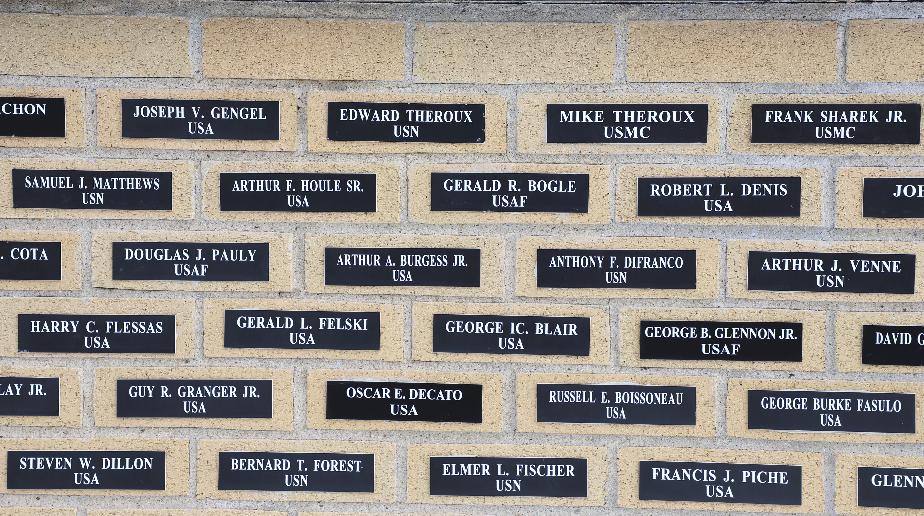 Merrimack New Hampshire VFW Post 8641 Wall of Honor