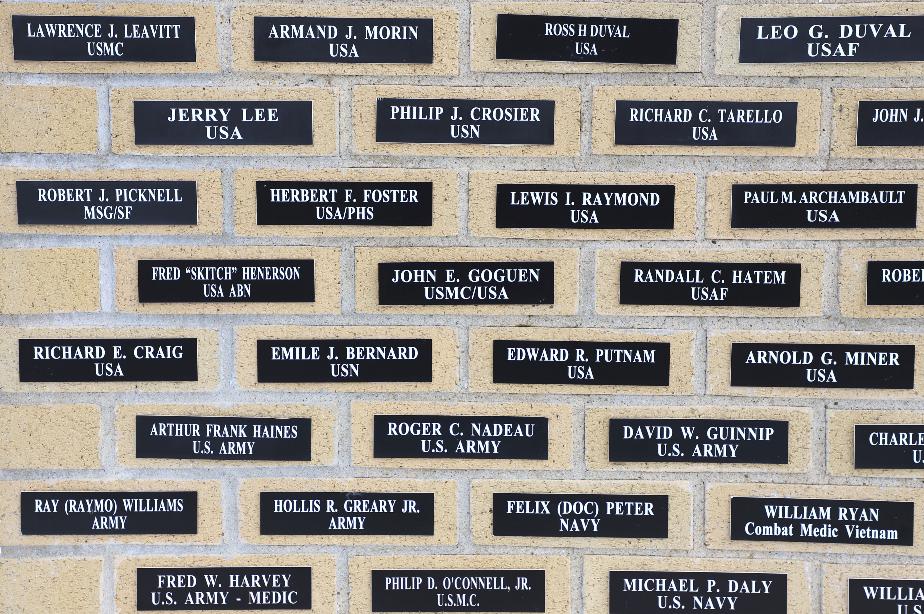 Merrimack New Hampshire VFW Post 8641 Wall of Honor