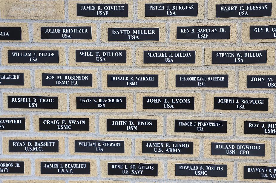 Merrimack New Hampshire VFW Post 8641 Wall of Honor