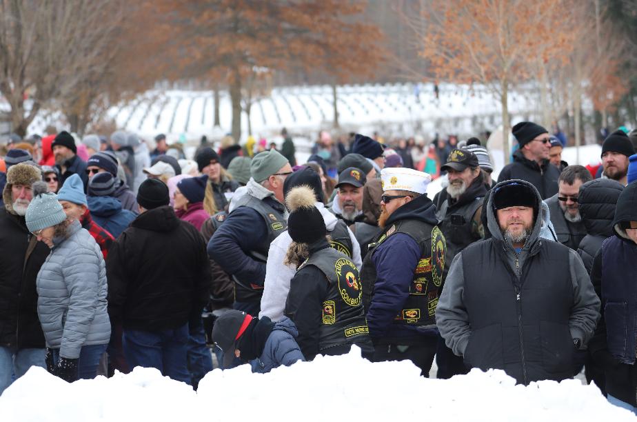 Wreaths for Boscawen 2025 New Hampshire State Veterans Cemetery