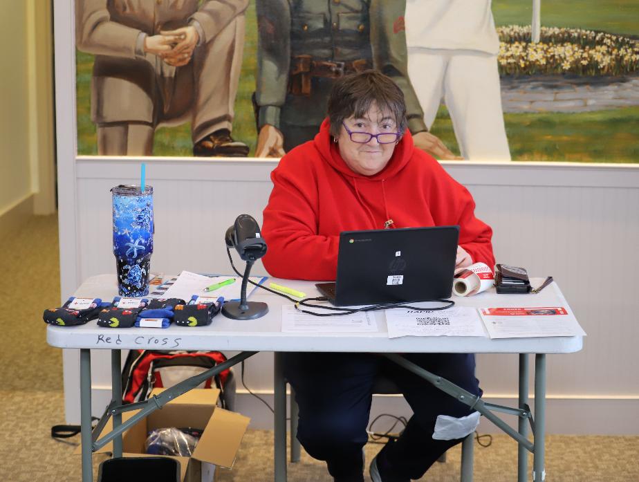 Wreaths for Boscawen 2025 New Hampshire State Veterans Cemetery - Red Cross Blood Drive